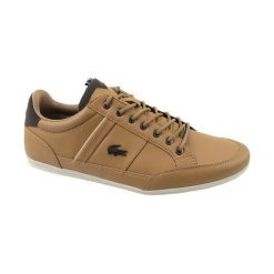 Lacoste Buty męskie Chaymon 118 2 brązowe r. 44.5 (CAM00122B1). Buty sportowe męskie marki Lacoste. Za 396.82 zł.