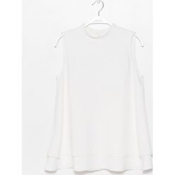 Simple - Top. Szare topy damskie marki Simple, z materiału, z okrągłym kołnierzem, bez rękawów. W wyprzedaży za 239.90 zł.