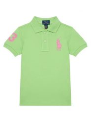 Polo Ralph Lauren Polo 322703635510 Zielony Regular Fit. Zielone t-shirty dla chłopców Polo Ralph Lauren, bez wzorów, z bawełny, bez ramiączek. Za 359.99 zł.