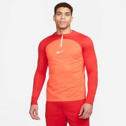 Bluza treningowa męska Nike Drifit Academy. Brązowe bluzy męskie Nike, m, bez wzorów, bez kaptura, do piłki nożnej. W wyprzedaży za 166.70 zł.