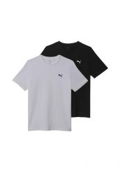 T-shirt męski Puma Essentials Logo 2-pack. T-shirty męskie Puma, m, bez wzorów, z bawełny, eleganckie, bez kołnierzyka. Za 199.42 zł.