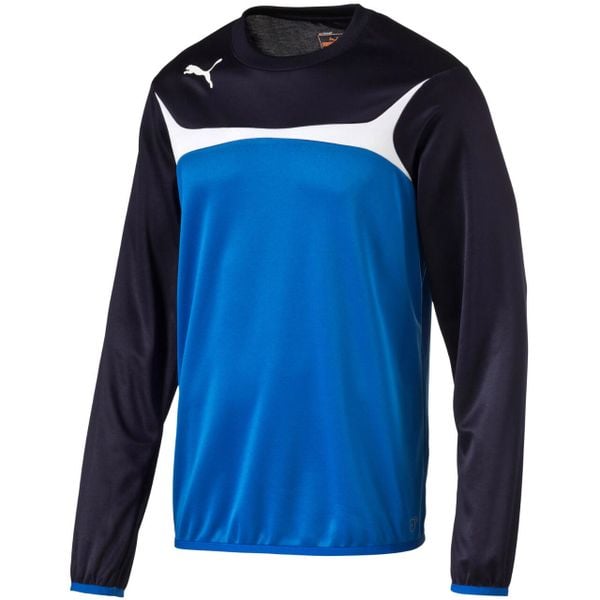 PUMA Esito 3 Training Sweat bluza męska. Niebieskie bluzy męskie Puma, m, bez wzorów, z materiału, bez kaptura, na fitness i siłownię. Za 65.99 zł.