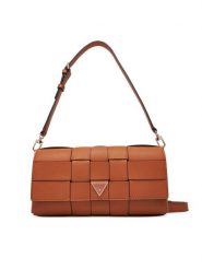 Guess Torebka Maylee HWWG96 61190 Brązowy. Brązowe torebki do ręki damskie Guess, z aplikacjami, ze skóry, bez dodatków. Za 519.99 zł.