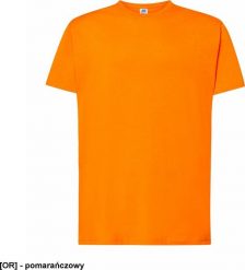 JHK TSRA170 - T-shirt męski z krótkim rękawem - pomarańczowy XL. Brązowe t-shirty męskie JHK, m, bez wzorów, bez kołnierzyka. Za 14.59 zł.