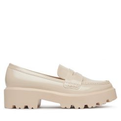 Loafersy DeeZee. Brązowe mokasyny damskie DeeZee. Za 139.99 zł.
