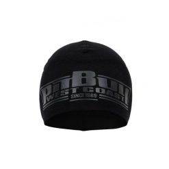 Czapka męska Pitbull Classic Boxing. Czarne czapki i kapelusze męskie PITBULL, na jesień, bez wzorów. Za 49.00 zł.