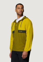 Kurtka Mężczyzna COLUMBIA Spire Valley™ Hooded Windbreaker. Zielone kurtki męskie Columbia, m, bez wzorów, z nylonu, sportowe, bez kaptura. Za 463.95 zł.