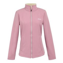 Kurtka Damska Softshell Spacer Connie V. Białe kurtki sportowe damskie Regatta, xl, bez wzorów, z softshellu, bez kaptura, trekkingowe. Za 82.99 zł.