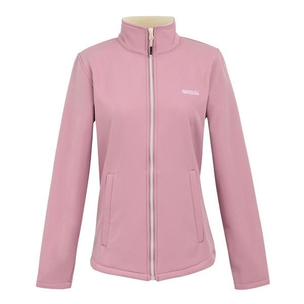 Kurtka Damska Softshell Spacer Connie V. Białe kurtki damskie Regatta, xl, bez wzorów, z softshellu, bez kaptura, trekkingowe. Za 82.99 zł.