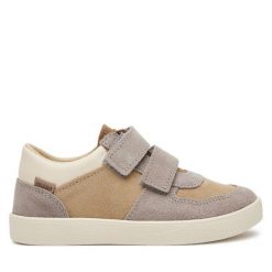 Sneakersy Mrugała. Brązowe trampki i tenisówki chłopięce Mrugała, bez wzorów, bez zapięcia. Za 239.99 zł.