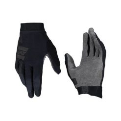 Rękawice rowerowe dziecięce LEATT Glove MTB 1.0 GripR Junior. Czarne rękawiczki dziecięce LEATT, bez wzorów. Za 149.00 zł.