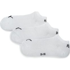 Zestaw 3 par niskich skarpet unisex PUMA - 261080001 White 300. Skarpety damskie marki Puma. Za 39.00 zł.