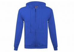 PROCERA Bluza z kapturem zapinana 280g w kolorze niebieskim XL. Niebieskie bluzy męskie PROCERA, m, bez wzorów, z kapturem. Za 79.00 zł.