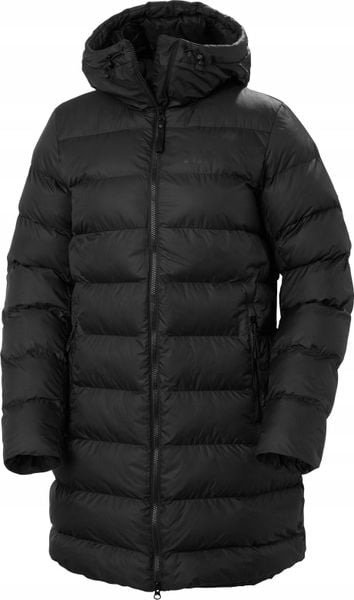 Helly Hansen damska zimowa parka ACTIVE czarna. Czarne kurtki damskie Helly Hansen, na zimę, bez wzorów, bez kaptura. Za 1,124.99 zł.