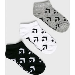 Converse - Skarpetki (3-pack). Szare skarpety damskie marki Converse. Za 39.90 zł.
