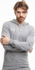 Puma Bluza męska Puma Team Goal Casuals Hooded szara 658595 33 M. Szare bluzy męskie Puma, m, bez wzorów, bez kaptura. Za 199.81 zł.
