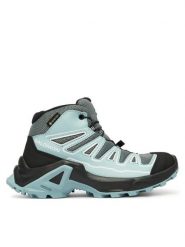 Salomon Trekkingi X Ultra Mid Gore-Tex L47746100 Zielony. Zielone trekkingi damskie Salomon, trekkingowe, gore-tex. Za 439.99 zł.