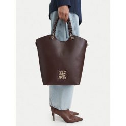 Torebka Nine West. Brązowe torebki do ręki damskie Nine West, bez wzorów, bez dodatków. Za 299.99 zł.