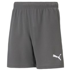 Spodenki dziecięce Puma Team Rise. Białe szorty dla chłopców Puma, na lato, bez wzorów, z materiału. Za 57.99 zł.