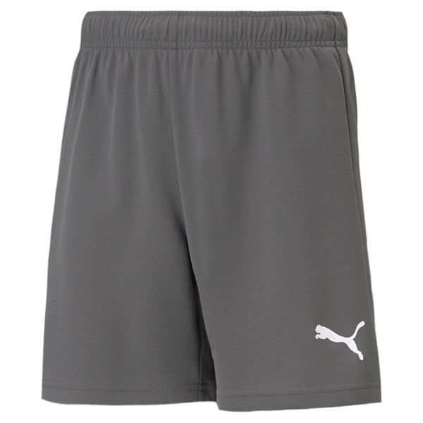 Spodenki dziecięce Puma Team Rise. Białe szorty dla chłopców Puma, na lato, bez wzorów, z materiału. Za 57.99 zł.