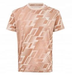 Koszulka tenisowa Tecnifibre X-Loop Tee. Brązowe koszulki sportowe męskie TECNIFIBRE, m, bez wzorów, z materiału, bez kołnierzyka, bez ramiączek, tenisowe. Za 179.99 zł.