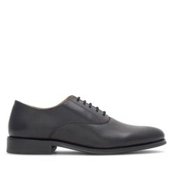 Półbuty GINO ROSSI. Czarne eleganckie półbuty Gino Rossi, wizytowe, bez zapięcia. Za 259.99 zł.