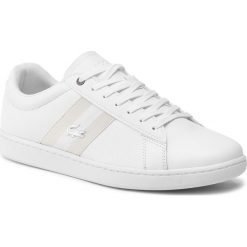 Półbuty LACOSTE - Carnaby Evo 119 5 Sma 7-37SMA001221G Wht/Wht. Półbuty na co dzień męskie marki Lacoste. Za 469.99 zł.