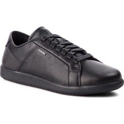 Sneakersy GEOX - U Keilan D U844DD 047ME C9999 Black. Czarne półbuty na co dzień męskie Geox, z materiału, bez zapięcia. W wyprzedaży za 309.00 zł.