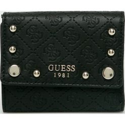 Guess Jeans - Portfel. Czarne portfele damskie Guess Jeans, z jeansu. Za 259.90 zł.