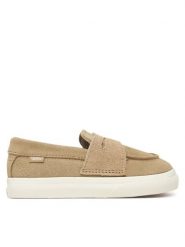 Vans Półbuty Loafer 53 VN000Z5RD7E1 Beżowy. Brązowe półbuty chłopięce Vans, bez wzorów, ze skóry, bez zapięcia. Za 169.99 zł.