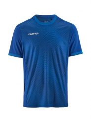Craft Evolve 2.0 Graphic Jersey M – Lekka koszulka z recyklingowanego poliestru. Niebieskie koszulki sportowe męskie Craft, m, bez wzorów, z jersey, bez kołnierzyka, bez ramiączek, na fitness i siłownię. Za 217.00 zł.