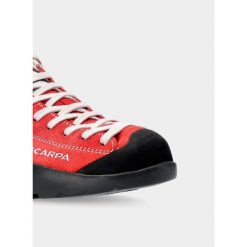Buty outdoor damskie Scarpa Mojito. Czerwone obuwie sportowe damskie Scarpa, outdoorowe. Za 851.00 zł.