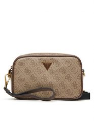 Guess Saszetka Vezzola Smart Accessories PMEVZL P3145 Beżowy. Brązowe saszetki męskie Guess, ze skóry. Za 232.99 zł.