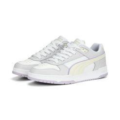 Puma Buty Rbd Game Low 38637318. Białe obuwie sportowe damskie Puma, bez wzorów, trekkingowe. Za 284.99 zł.