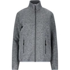 Damski polar Whistler Samani Melange. Niebieskie bluzy sportowe damskie Whistler, bez wzorów, z polaru, bez kaptura, narciarskie. Za 259.50 zł.