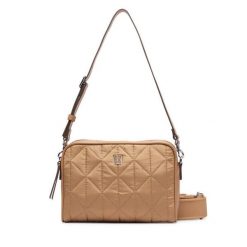 Torebka Calvin Klein. Brązowe torebki do ręki damskie Calvin Klein, bez wzorów, bez dodatków. Za 409.99 zł.