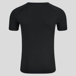 Koszulka męska Odlo BL TOP PERFORMANCE X-LIGHT. Czarne koszulki sportowe męskie Odlo, m, bez wzorów, bez kołnierzyka, bez ramiączek, do biegania. Za 249.99 zł.