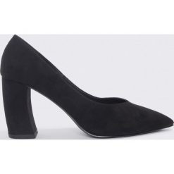 NA-KD Shoes Czółenka na zaookrąglonym obcasie - Black. Czarne czółenka damskie NA-KD Shoes. Za 161.95 zł.
