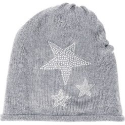 Czapka bonprix szary melanż. Czapki i kapelusze damskie bonprix. Za 21.99 zł.