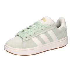Buty ADIDAS GRAND COURT ALPHA 0 Zielony. Zielone obuwie sportowe damskie Adidas, trekkingowe. Za 380.90 zł.