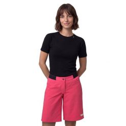 Damskie krótkie spodenki gravel Kolarstwo Siroko Lemur-W Red. Czerwone szorty damskie SIROKO, l, bez wzorów, z elastanu. Za 297.00 zł.