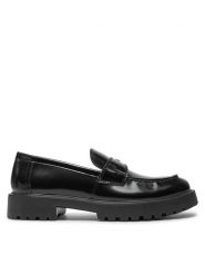 Tory Burch Loafersy 163948 Czarny. Czarne mokasyny damskie Tory Burch, z lakierowanej skóry. Za 949.99 zł.
