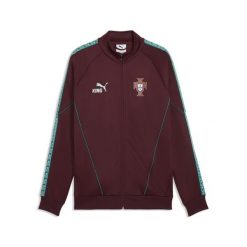 Męska kurtka Portugalii KING Anthem PUMA. Czerwone kurtki sportowe męskie Puma, m, bez wzorów, do biegania. Za 389.00 zł.