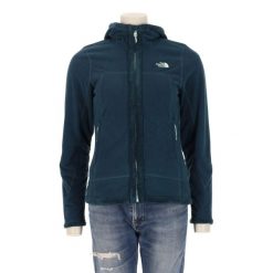 Second life - Kurtka polarowa TNF Blue dla kobiet - Jak nowy. Niebieskie kurtki damskie The North Face, bez wzorów, z polaru, bez kaptura, trekkingowe. Za 169.16 zł.