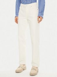 Tommy Hilfiger Jeansy WW0WW44331 Biały Regular Fit. Białe jeansy damskie Tommy Hilfiger. Za 289.99 zł.