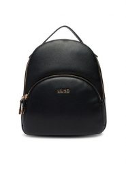 Liu Jo Plecak AA6209 E1012 Czarny. Czarne plecaki damskie Liu Jo, bez wzorów, ze skóry. Za 599.99 zł.