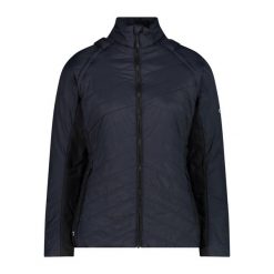 Kurtka puchowa damska z odpinanymi rękawami CMP. Brązowe kurtki sportowe damskie CMP, na zimę, l, bez wzorów, z puchu, bez kaptura, narciarskie. Za 425.00 zł.