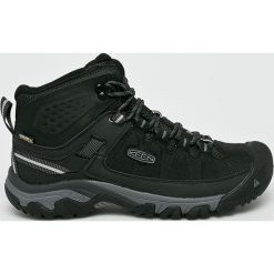 Keen - Buty Targhee Exp Mid. Brązowe trekkingi męskie Keen, z materiału. W wyprzedaży za 429.90 zł.