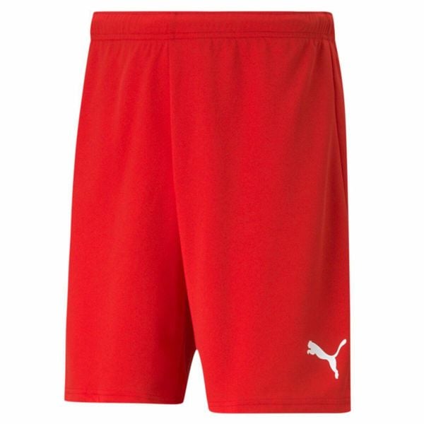 Spodenki Puma teamRISE czerwone. Białe krótkie spodenki sportowe męskie Puma, m, bez wzorów, z poliesteru, eleganckie. Za 55.09 zł.