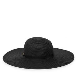 Kapelusz DeeZee. Czarne czapki i kapelusze damskie DeeZee, bez wzorów. Za 59.99 zł.